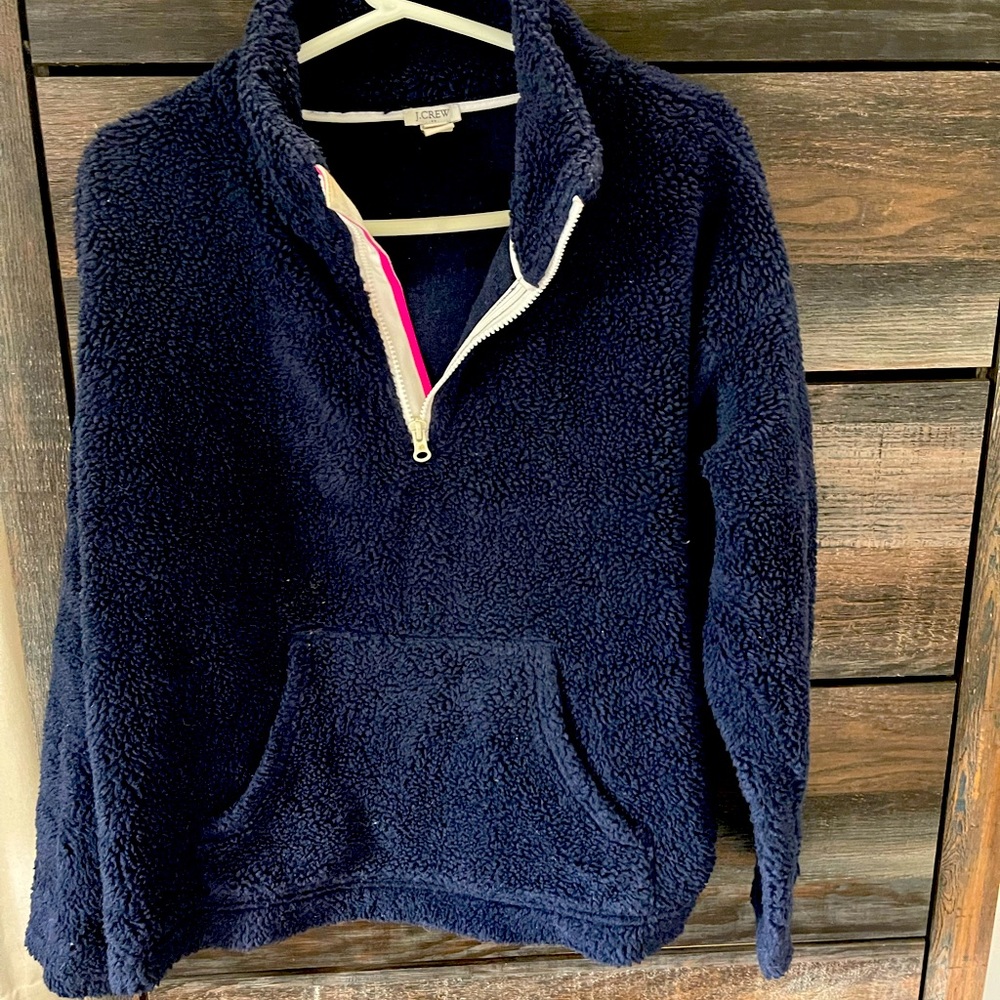J crew quarter zip pullover